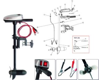 Rhino Cobold Outboard Motor VX 18 - 